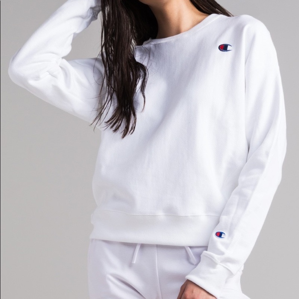 Champion white crew neck urban outfitters
